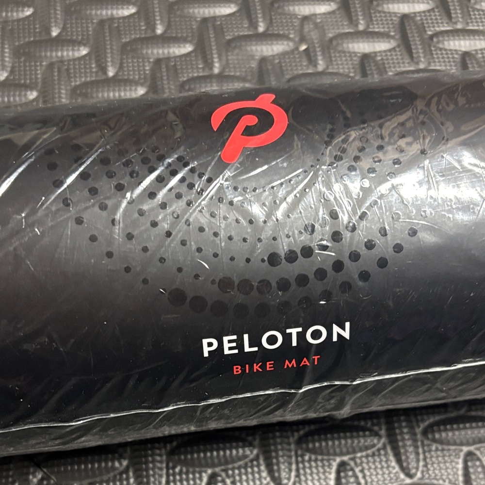 Peloton Black Bike Mat